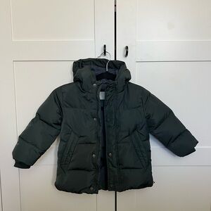 Dark Green Down Jacket